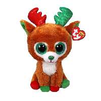 TY BOOS PLÜS FIGURA 15 CM TINSELTOES RÉNSZARVAS - 431304008.TINSELTOES