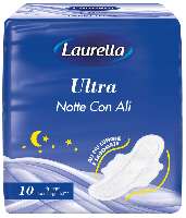 LAURELLA NOTTE ÉJSZAKAI EGÉSZSÉGÜGYI BETÉT 20 DB/CSOM - 451615002.NOTTE