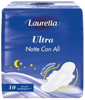 LAURELLA NOTTE ÉJSZAKAI EGÉSZSÉGÜGYI BETÉT 20 DB/CSOM - 451615002.NOTTE
