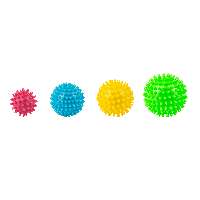 SPIKY TÜSKÉS MASSZÁZS 7 CM SÁRGA LABDA - 510613001.SÁRGA