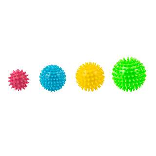 SPIKY TÜSKÉS MASSZÁZS 7 CM SÁRGA LABDA - 510613001.SÁRGA