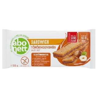 ABONETT SZENDVICS TÖRÖKMOGYORÓS 26 GR GLUTÉNMENTES - 100701023.32