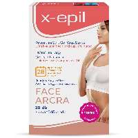 X-EPIL HIDRATÁLÓ GÉLGYANTACSÍKOK HIALURONNAL ARCRA 20 DB - 490812004