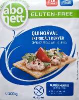 ABONETT EXTRUDÁLT KENYÉR QUINOÁVAL 100 GR GLUTÉNMENTES - 100701023.34