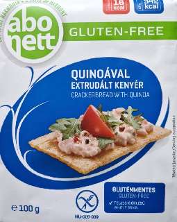 ABONETT EXTRUDÁLT KENYÉR QUINOÁVAL 100 GR GLUTÉNMENTES - 100701023.34