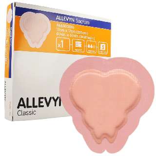 ALLEVYN SACRUM KÖTSZER 17 CM X 17 CM SPECIÁLIS HABKÖTSZER - 450130006