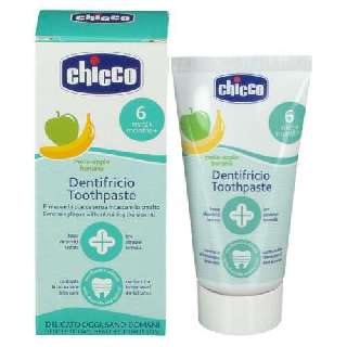 CHICCO ALMÁS BANÁN IZŰ FLUORMENTES FOGKRÉM 50 ML 6-24 HÓ - 090325019.1