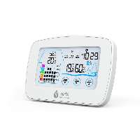 AIRBI CONTROL VEZETÉK NÉLKÜLI PÁRA/HŐMÉRSÉKLET MÉRŐ KÖZPONT - 520307055.CONTROL