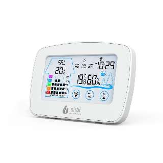 AIRBI CONTROL VEZETÉK NÉLKÜLI PÁRA/HŐMÉRSÉKLET MÉRŐ KÖZPONT - 520307055.CONTROL