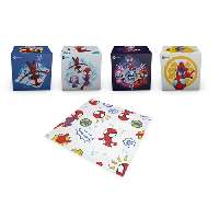 KARTIKA SPIDEY PAPÍRZSEBKENDŐ DOBOZOS 56 DB 3 RÉTEGŰ 20X20CM - 470802006.SPIDEY