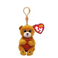 TY BEANIE BABIES PLÜSS FIGURA DUNCAN BARNA MEDVE CLIP 8,5 CM - 431304010.DUNCAN
