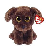 TY BEANIE BELLIES PLÜSS FIGURA NUZZLE BARNA KUTYA 15 CM - 431304012.NUZZLE