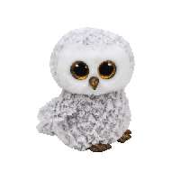 TY BOOS PLÜSS FIGURA 24 CM OWLETTE FEHÉR BAGOLY - 431304009.OWLETTE