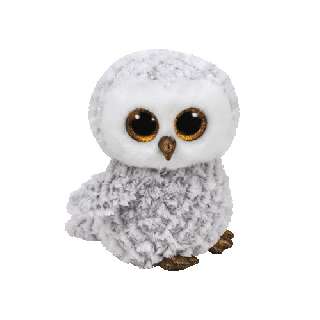 TY BOOS PLÜSS FIGURA 24 CM OWLETTE FEHÉR BAGOLY - 431304009.OWLETTE