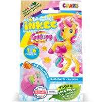 CRAZE INKEE VEGÁN FÜRDŐGOLYÓ CSOMAG GALUPY UNICORNIS RÁGÓGUMI ILLAT - 490714005