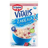 DR OETKER  VITALIS ZABKÁSA VÖRÖSÁFONYA 50 GR - 100301011.VÖRÖSÁFONYA
