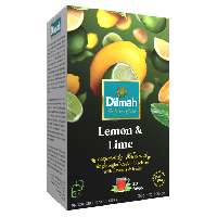 DILMAH FEKETE TEA CITROM & LIME 20 DB FILTER - 060101007