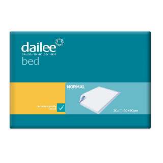 DAILEE BED NORMÁL 60X90 CM EGYSZERHASZNÁLATOS BETEGALÁTÉT 30 DB/CSOM 6CS/# - 451610009.NORMÁL6090