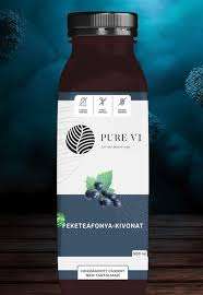 PURE VI FEKETEÁFONYA KIVONAT 500 ML - 050151000.FÁFONYA