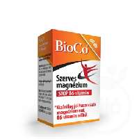 BIOCO SZERVES MAGNÉZIUM STOP B6 VITAMIN TABLETTA 60 - 050101039.1