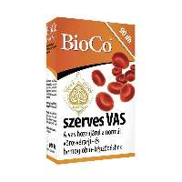 BIOCO SZERVES VAS TABLETTA 90 DB - 050101127