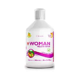 SWEDISH NUTRA WOMAN FOLYÉKONY MULTIVITAMIN NŐKNEK 500 ML - 050131012