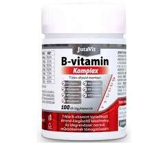 JUTAVIT B VITAMIN KOMPLEX LÁGYKAPSZULA 100 DB - 050101015.4