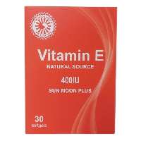 SUN MOON PLUS E VITAMIN 400IU LÁGYZSELATIN KAPSZULA 30 DB - 050126003
