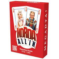 KORDA ALL IN KLASSZIK FRANCIA KÁRTYA  (52 LAP+3 JOKER) - 431306001
