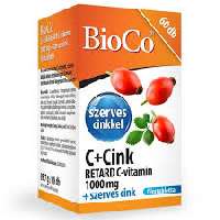 BIOCO C-VITAMIN 1000 MG+CINK FILMTABLETTA 60 DB-OS - 050101038.1