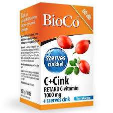 BIOCO C-VITAMIN 1000 MG+CINK FILMTABLETTA 60 DB-OS - 050101038.1