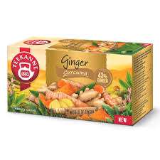 TEEKANNE GYÖMBÉRES KURKUMÁS FILTERES TEA 20 FILTER - 060101003.14