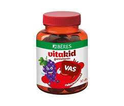 BÉRES VITAKID VAS GUMIVITAMIN 30 DB - 050101005.10