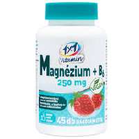 1X1 VITADAY MAGNÉZIUM + B6 VITAMIN 45 DB-OS RÁGÓTABLETTA 250 MG EPER - 050101000.3