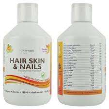 SWEDISH NUTRA HAJ BŐR ÉS KÖRÖM FOLYÉKONY MULTIVITAMIN 500 ML - 050131011