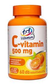 1X1 VITADAYRÁGÓTABLETTA C-VITAMIN 500 MG 60 DB - 050101009.1