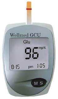 W. WELLMED 3 FUNKCIÓS VÉRCUKORMÉRŐ EASYTOUCH GCU - 440405002