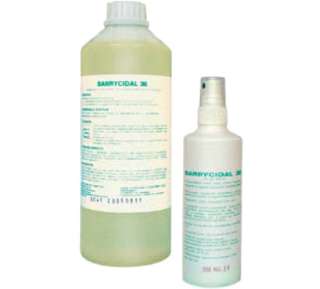 FERTŐTLENÍTŐ BARRYCIDAL 36 200 ML SPRAY (KÉZ ÉS BŐR FERTŐTLENÍTÉSRE) - 470602004