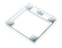 GS 14 BEURER ÜVEG SZEMÉLYMÉRLEG 150 KG-IG LCD KIJELZŐ - 511004000