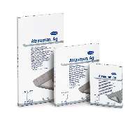 ATRAUMAN AG 10 X 20 CM 10DB/DOBOZ (EZÜST TARTALMÚ KENŐCCSEL IMPREGNÁLT TÜLL KÖTSZER) HARTMANN - 450103000.10X20