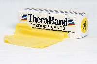 THERA-BAND 5,5 M SÁRGA GYENGE ERŐSÍTŐ GUMISZALAG - 510102008