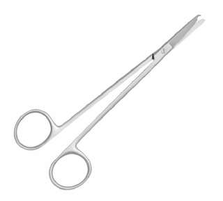 VARRATSZEDŐ OLLÓ 13CM EGYENES (LIGATÚRA) - 420408047