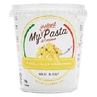 MY INSTANT PASTA ORSÓ (FUSILLI) TÉSZTA CARBONARA MÁRTÁSSAL 70 GR - 101225000.CARBONARA