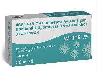 WHITE LAB SARS-COV-2 és INLUENZA A+B ANTIGÉN KOMBINÁLT GYORSTESZT ORRVÁLADÉKBÓL - 420305023