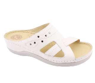 Salus Liberty Női Papucs Fehér 4005 35-42 méretek (Kényelmi papucs)