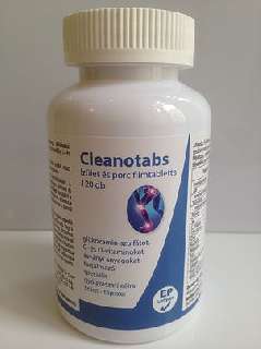 CLEANOTABS ÍZÜLET ÉS PORC TABLETTA 120 DB - 050120000