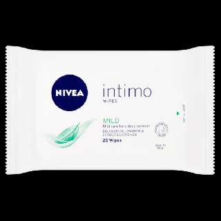 NIVEA INTIMO MILD INTIM TÖRLŐKENDŐ 20 DB - 470930004