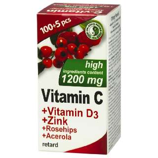 DR.CHEN C-VITAMIN+D3+CINK+ACEROLA+CSIPKEBOGYÓ 1200 MG 105 DB  - 050101200.2