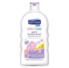 SEPTONA BABY SAMPON ÉS FÜRDETŐ ORBÁNCFŰ+LEVENDULA 500 ML - 430130002.LEVENDULA